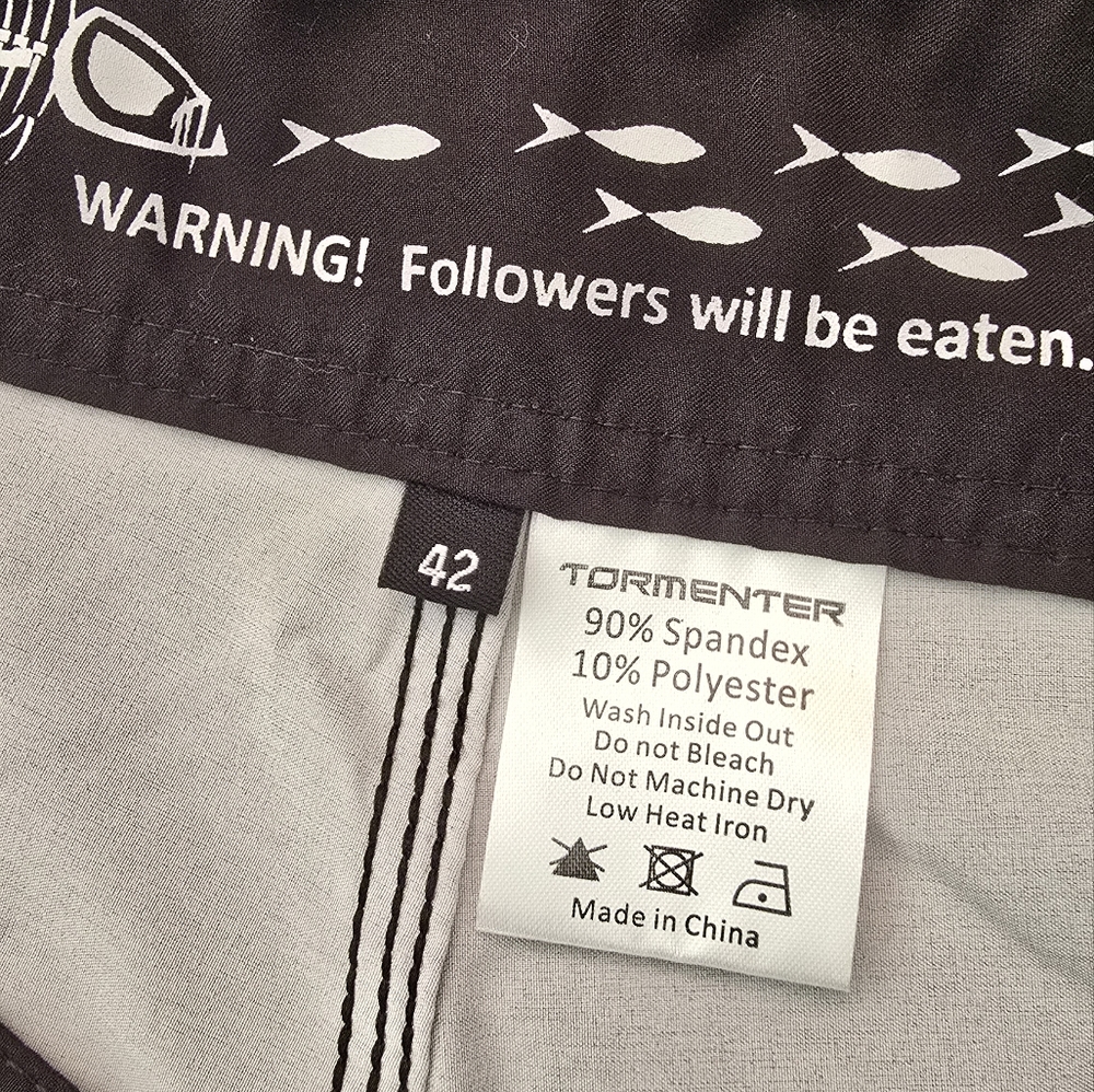 NWT Tormenter Graphic Board Shorts 4x4. Men's Size 42 - Picture 8 of 8
